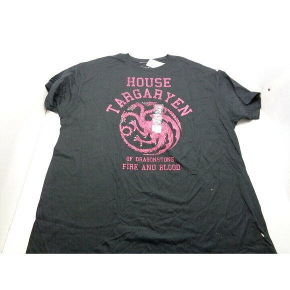 Game of  thrones Men's T-Shirt Color Black  Size XXL - Picture 1 of 6